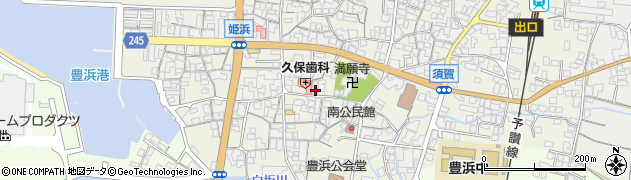 香川県観音寺市豊浜町姫浜1381周辺の地図