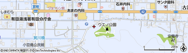 和歌山県有田市宮崎町1188周辺の地図