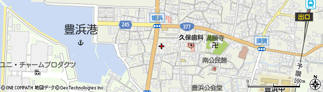 香川県観音寺市豊浜町姫浜345周辺の地図