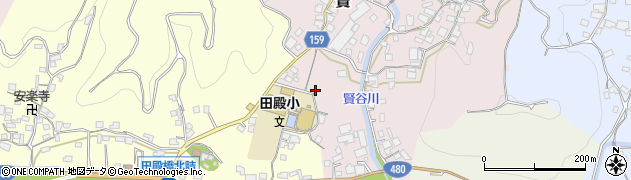 和歌山県有田郡有田川町賢36周辺の地図