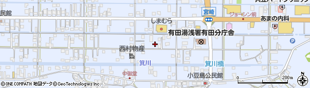 和歌山県有田市宮崎町256周辺の地図