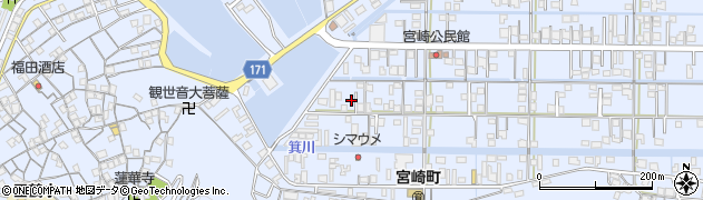 和歌山県有田市宮崎町496周辺の地図