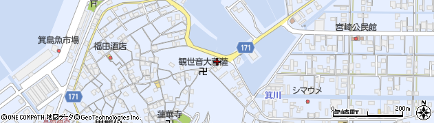 和歌山県有田市宮崎町2381周辺の地図