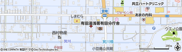 和歌山県有田市宮崎町261周辺の地図