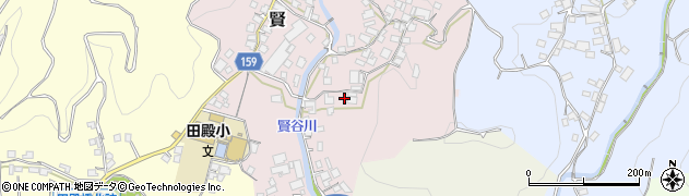 和歌山県有田郡有田川町賢1037周辺の地図