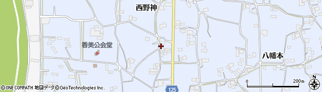 有限会社香美興業周辺の地図