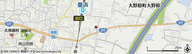 香川県観音寺市豊浜町姫浜613周辺の地図