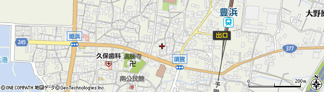 香川県観音寺市豊浜町姫浜1369周辺の地図