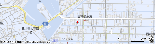 和歌山県有田市宮崎町489周辺の地図