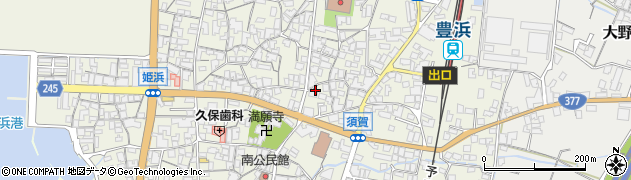 香川県観音寺市豊浜町姫浜1363周辺の地図