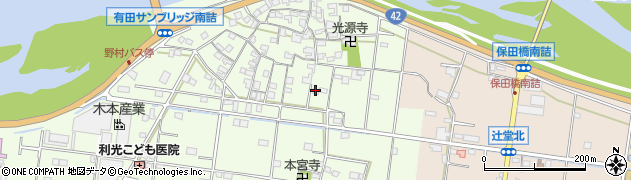 和歌山県有田市野41-2周辺の地図
