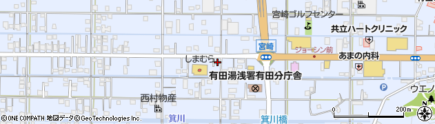 和歌山県有田市宮崎町244周辺の地図