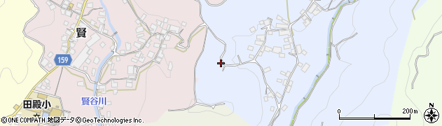 和歌山県有田郡有田川町船坂197周辺の地図
