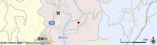 和歌山県有田郡有田川町賢1015周辺の地図