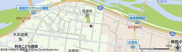 和歌山県有田市野20-6周辺の地図