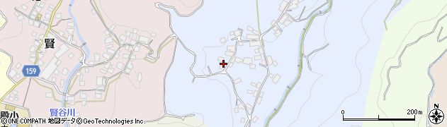 和歌山県有田郡有田川町船坂172周辺の地図