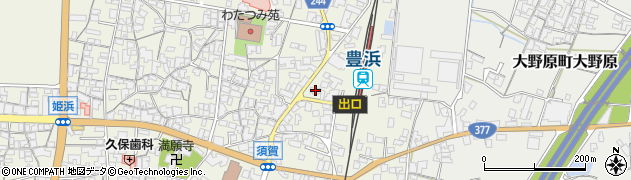香川県観音寺市豊浜町姫浜686周辺の地図