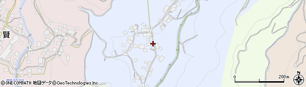 和歌山県有田郡有田川町船坂67周辺の地図