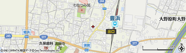 香川県観音寺市豊浜町姫浜652周辺の地図