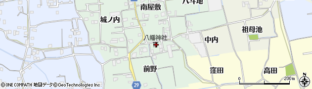徳島県徳島市国府町井戸前野11周辺の地図