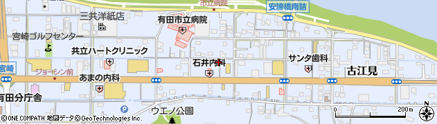和歌山県有田市宮崎町18周辺の地図
