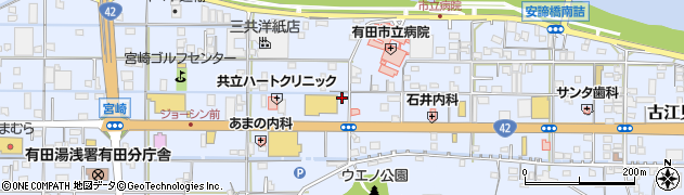 和歌山県有田市宮崎町82周辺の地図