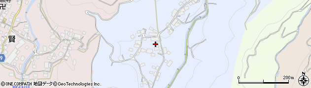 和歌山県有田郡有田川町船坂69周辺の地図