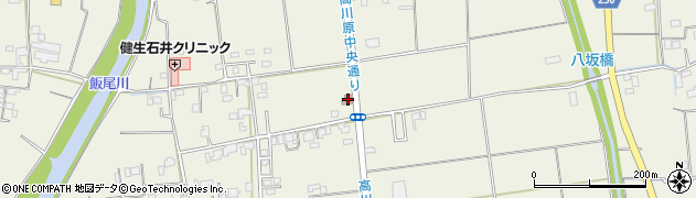 高川原簡易郵便局周辺の地図