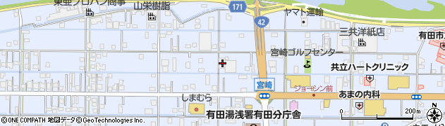 和歌山県有田市宮崎町208周辺の地図