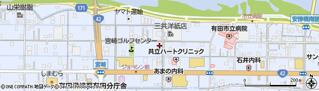 和歌山県有田市宮崎町71周辺の地図