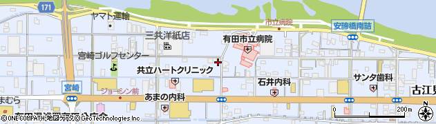 和歌山県有田市宮崎町81周辺の地図