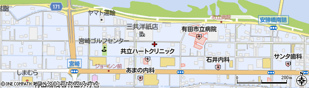 和歌山県有田市宮崎町76周辺の地図
