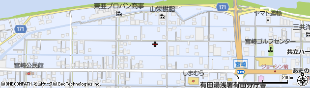 和歌山県有田市宮崎町393周辺の地図