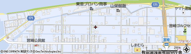和歌山県有田市宮崎町407周辺の地図