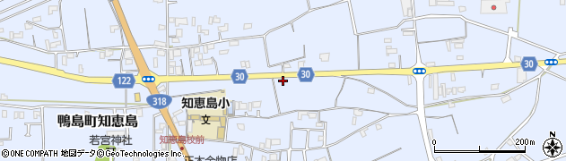 イワタニ四国株式会社　鴨島営業所周辺の地図