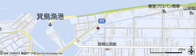和歌山県有田市宮崎町402周辺の地図