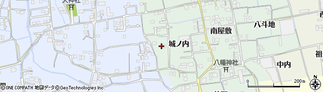 徳島県徳島市国府町井戸城ノ内21周辺の地図