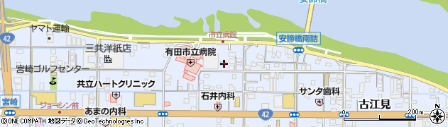 和歌山県有田市宮崎町3周辺の地図