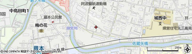 おそうじ本舗徳島国府店周辺の地図