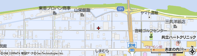 和歌山県有田市宮崎町184周辺の地図