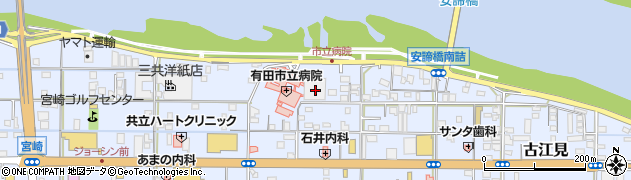 和歌山県有田市宮崎町5周辺の地図