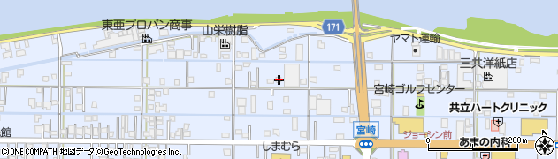 和歌山県有田市宮崎町185周辺の地図