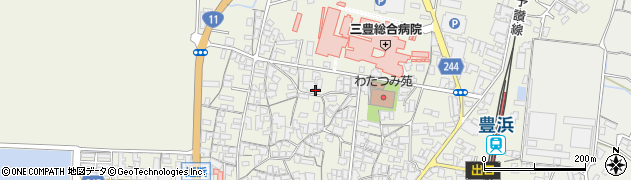 香川県観音寺市豊浜町姫浜周辺の地図