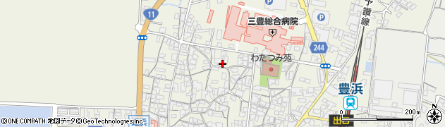 香川県観音寺市豊浜町姫浜周辺の地図