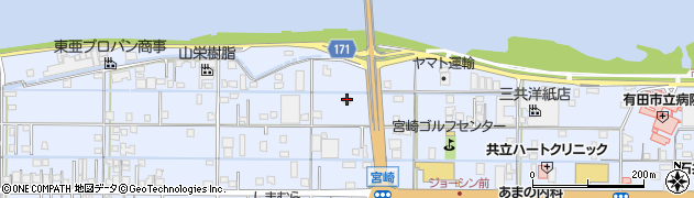 和歌山県有田市宮崎町192周辺の地図