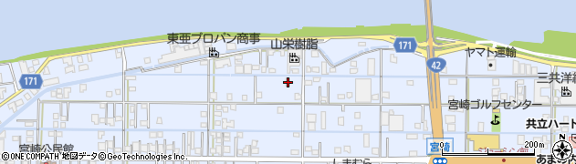 和歌山県有田市宮崎町390周辺の地図