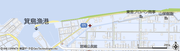 和歌山県有田市宮崎町394周辺の地図