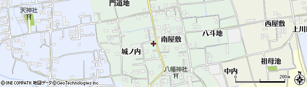 徳島県徳島市国府町井戸城ノ内68周辺の地図