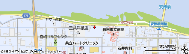 和歌山県有田市宮崎町39周辺の地図