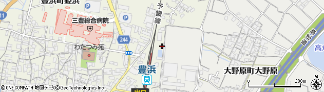 香川県観音寺市豊浜町姫浜745周辺の地図